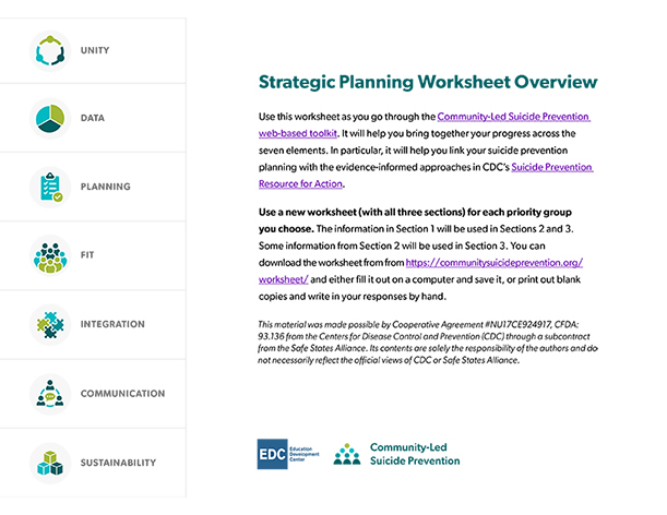 Strategic Planning Worksheet